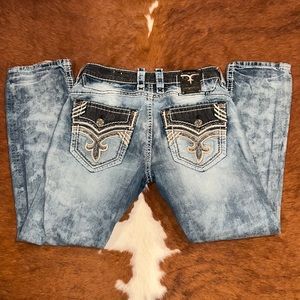 Men’s Rock Revival Jeans!